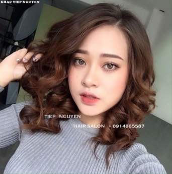 6 Trung tâm dạy nghề tóc Hà Nội, Tóc xoăn, Uốn Tóc Hồng Đăng, Hồ Hoài Anh - Tiệp Nguyễn Hair Salon