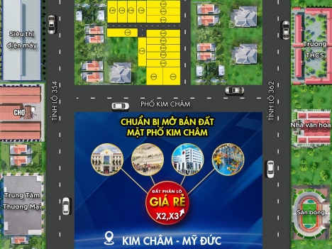 Chuẩn bị mở bán ô đất chính chủ, gần trung tâm thương mại Mỹ Đức - An Lão - Hải Phòng.