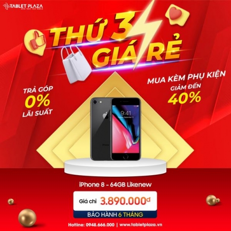 Cùng nhiều ưu đãi táo xịn dành tặng bạn tại Tablet Plaza