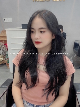 Uốn Sóng Nước,Địa Chỉ Cắt Tỉa Tóc Dài Layer Đẹp Uy Tín Giá Rẻ Hoài Đức - Nam Đỗ Hair Salon