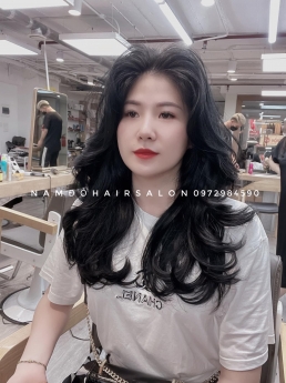 Uốn Sóng Nước, Địa Chỉ Cắt Tỉa Tóc Dài Layer Đẹp Giá Rẻ Hoài Đức - Nam Đỗ Hair Salon