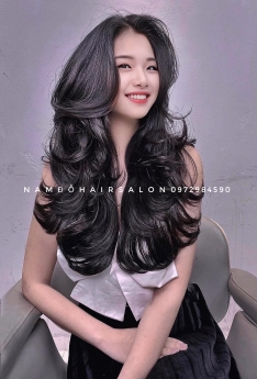 Uốn Sóng Lơi, Địa Chỉ Cắt Tỉa Tóc Dài Layer Đẹp Giá Rẻ Hoài Đức - Nam Đỗ Hair Salon