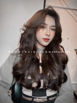 Uốn Sóng Lơi, Địa Chỉ Cắt Tỉa Tóc Dài Đẹp Uy Tín Giá Rẻ Hoài Đức - Nam Đỗ Hair Salon