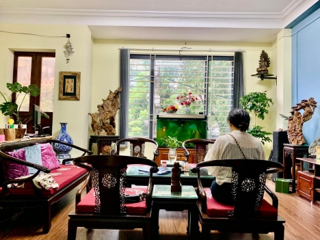 BÁN NHÀ QUAN NHÂN - ÔTÔ TRÁNH - KD SẦM UẤT -  VIEW HỒ - NHÀ ĐẸP 61m x 4T MT 6m chỉ 8.6 tỷ