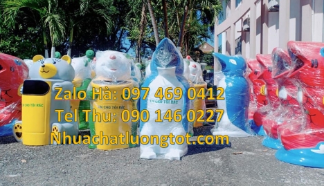 Thùng rác chim cánh cụt. Cung cấp sỉ thùng rác con vật, Thùng rác hình thú, thùng rác hình con vật,