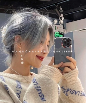 Top Salon Nhuộm Màu Tóc Xanh Ngọc Đẹp Giá Rẻ Hoài Đức - Nam Đỗ Hair Salon
