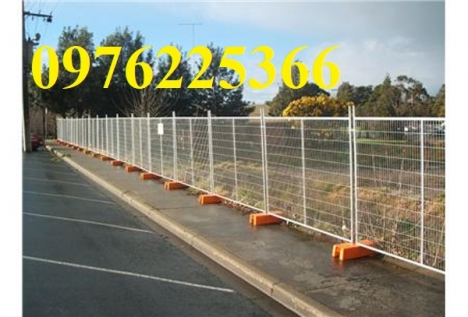 Hàng rào sơn tĩnh điện ,hàng rào chấn sóng trên thân