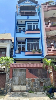 NHÀ 4 TẦNG HXH 8M NỘI THẤT ĐẸP GẦN ĐẦM SEN SÁT QUẬN 6