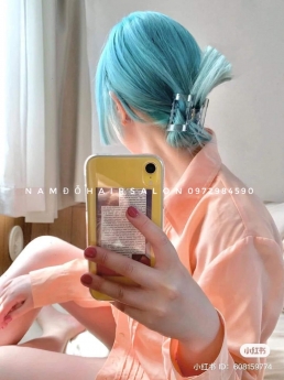 Top Salon Nhuộm Tóc Màu Xanh Ngọc Đẹp Uy Tín Giá Rẻ Hoài Đức - Nam Đỗ Hair Salon