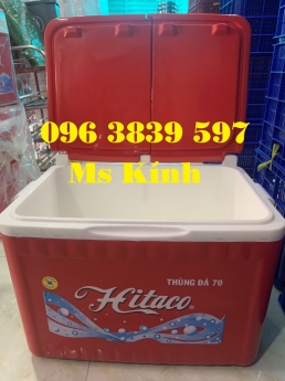 Thùng đá hitaco dung tích từ nhỏ đến lớn đựng đá, ướp bia, thực phẩm