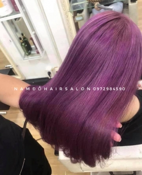 Top Salon Nhuộm Tóc Màu Tím Đẹp Giá Rẻ Hoài Đức - Nam Đỗ Hair Salon