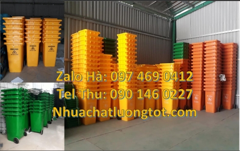 Thùng đựng rác 120l, Thùng rác 60l nắp bập bênh, Thùng rác 80l đơn Thùng đựng rác 120l, Thùng