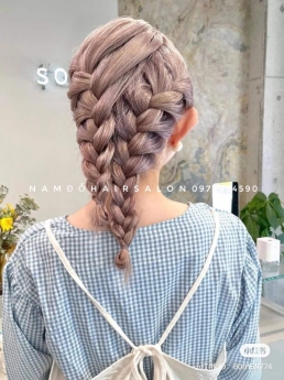 Top Salon Nhuộm Tóc Màu Tím Khói Đẹp Giá Rẻ Hoài Đức - Nam Đỗ Hair Salon