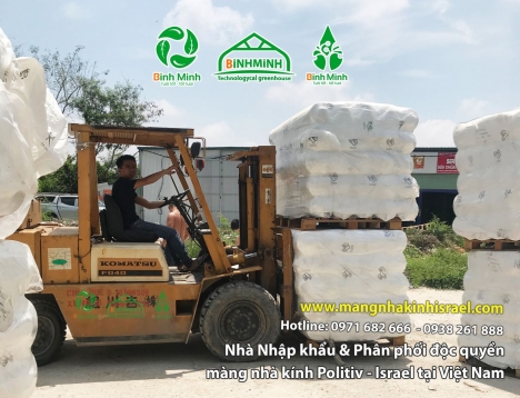 Màng nhà kính made in Israel, màng nhà kính nhập khẩu Israel