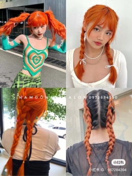 Top Salon Nhuộm Màu Tóc Cam Đẹp Giá Rẻ Hoài Đức - Nam Đỗ Hair Salon