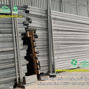cung cấp nẹp nhà kính,, thanh nẹp C và zic zăc nhà kinh nông nghiệp
