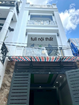 NHÀ 2 MẶT TIỀN HẺM TRƯỚC 5M ,SAU 2.5M THÔNG, TRƯƠNG PHƯỚCPHAN, 48M ,3 TẦNG,