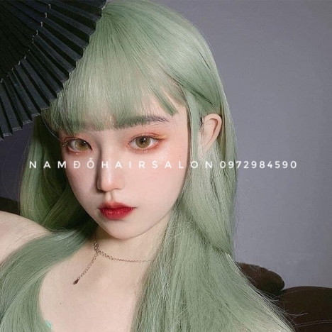 Top Salon Nhuộm Màu Xanh Lá Mạ Đẹp Giá Rẻ Hoài Đức - Nam Đỗ Hair Salon