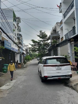 NHÀ 2 MẶT TIỀN HẺM TRƯỚC 5M ,SAU 2.5M THÔNG, TRƯƠNG PHƯỚCPHAN, 48M ,3 TẦNG,