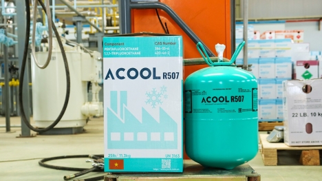 gas lạnh R507 khối lượng 11.3 kg / bình tại TP.HCM