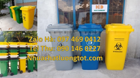 Thùng đựng rác 120l, Thùng rác 60l nắp bập bênh, Thùng rác 80l đơn Thùng đựng rác 120l, Thùng