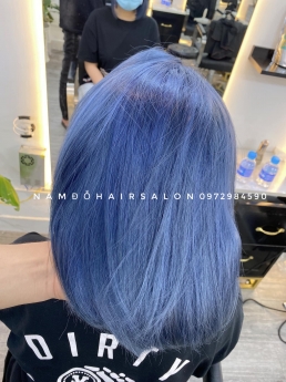 Top Salon Nhuộm Màu Xanh Bule Đẹp Giá Rẻ Hoài Đức - Nam Đỗ Hair Salon