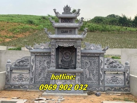 Hình Ảnh Lăng Cánh Ba Mái Bằng Đá Tại Vĩnh Bảo Hải Phòng