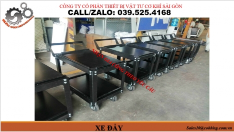 NHẬN GIA CÔNG XE ĐẨY 2 TẦNG GIÁ XƯỞNG