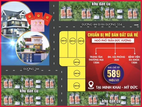Chính chủ chuẩn bị chào bán ô đất mặt đường kinh doanh vị trí cực đẹp nằm sát Chợ Thái Mỹ Đức kế