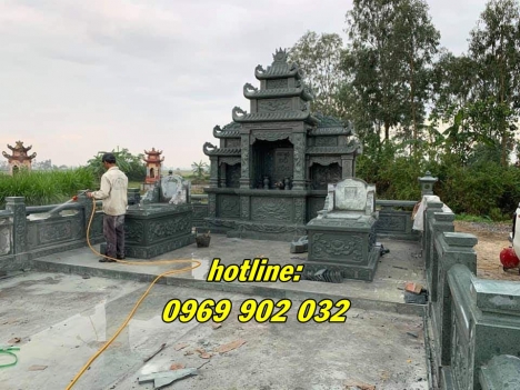 Hình Ảnh Lăng Cánh Ba Mái Bằng Đá Tại Vĩnh Bảo Hải Phòng