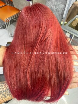 Top Salon Nhuộm Màu Tím Đỏ Đẹp Uy Tín Giá Rẻ Hoài Đức - Nam Đỗ Hair Salon