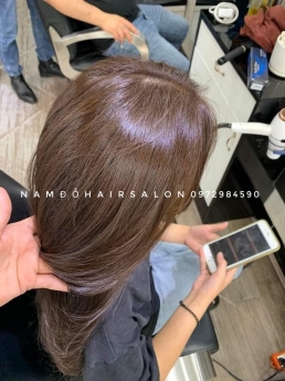 Top Salon Nhuộm Màu Tím Đỏ Đẹp Uy Tín Giá Rẻ Hoài Đức - Nam Đỗ Hair Salon