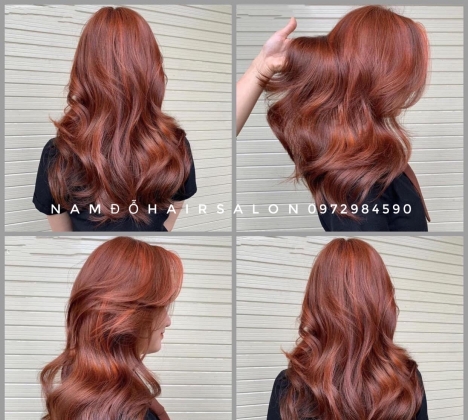 Top Salon Nhuộm Màu Đồng Đỏ Đẹp Giá Rẻ Hoài Đức- Nam Đỗ Hair Salon