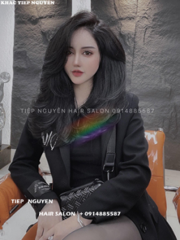 90 kiểu nhuộm tóc hot trend, uốn tóc hot trend nhất 2022, Bão Noru - Tiệp Nguyễn Academy