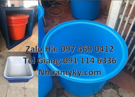thùng nhựa 1500 lít, thùng chữ nhật, thùng nhựa tròn hdpe, thùng nhựa 1200 lít, bồn nhựa 1000l