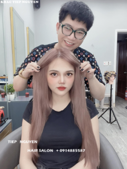 20 kiểu nhuộm tóc hot trend, uốn tóc hot trend nhất 2022, Bão Noru - Tiệp Nguyễn Academy