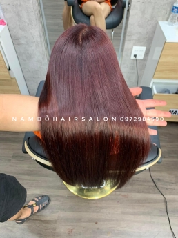 Top Salon Nhuộm Màu Tím Đỏ Đẹp Giá Rẻ Hoài Đức - Nam Đỗ Hair Salon
