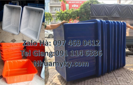 thùng nhựa 1500 lít, thùng chữ nhật, thùng nhựa tròn hdpe, thùng nhựa 1200 lít, bồn nhựa 1000l