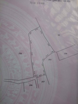 bán lô đất 1800m2 ấp phước hữu long phước tp bà rịa