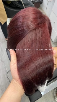 Top Salon Nhuộm Màu Tím Đỏ Đẹp Uy Tín Giá Rẻ Hoài Đức - Nam Đỗ Hair Salon