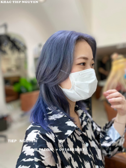 15 kiểu nhuộm tóc hot trend, uốn tóc hot trend nhất 2022, Bão Noru - Tiệp Nguyễn Academy