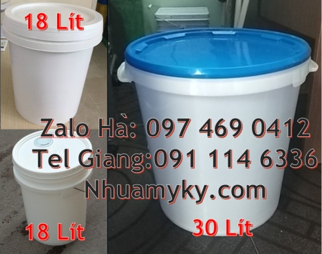 Xô nhựa 22l đựng sơn, vỏ thùng sơn 1l, Thùng nhựa, Thùng nhựa 19l giá rẻ. Vỏ thùng sơn 3,8 lít, Vỏ