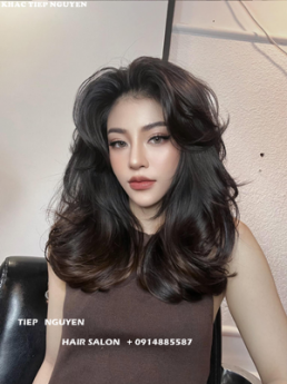 32 kiểu nhuộm tóc hot trend, uốn tóc hot trend nhất 2022, Bão Noru - Tiệp Nguyễn Academy
