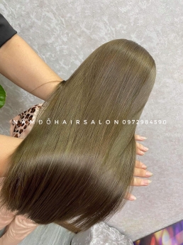 Top Salon Nhuộm Màu Tóc Vàng Rêu Đẹp Uy Tín Giá Rẻ Hoài Đức - Nam Đỗ Hair Salon
