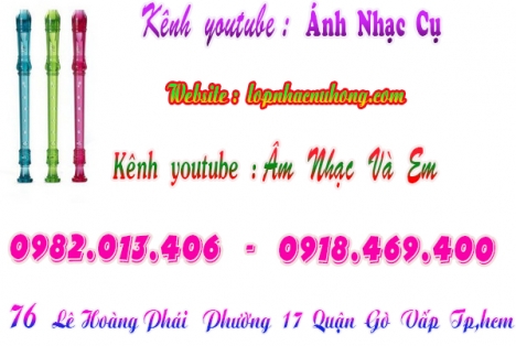 Nơi bán sáo recorder giá hoc sinh tại gò vấp