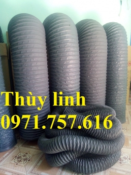 Đại lý ống gió vải mềm simili ,tarpaulin ,ống gió mềm vải có lõi thép