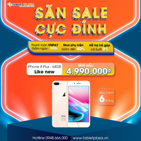 Deal to dành cho các iFan đã lên sàn tại Tablet Plaza