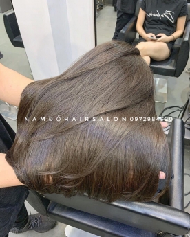 Top Saon Nhuộm Màu  Nâu Tím Đẹp Giá Rẻ Hoài Đức - Nam Đỗ Hair Salon