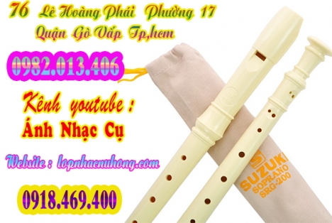 Nơi bán sáo recorder giá hoc sinh tại gò vấp
