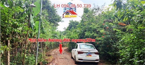 Bán đất 2 mặt tiền đường 27m x40m  Cách TP Long Khánh chỉ 5km  Giá Chỉ 2,3 tỷ .